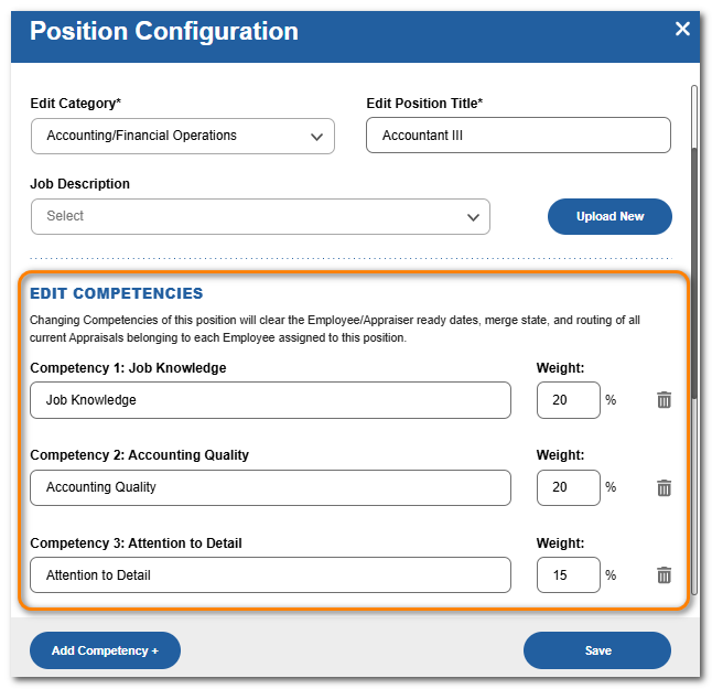 add position edit comps