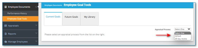 choose app goal tools