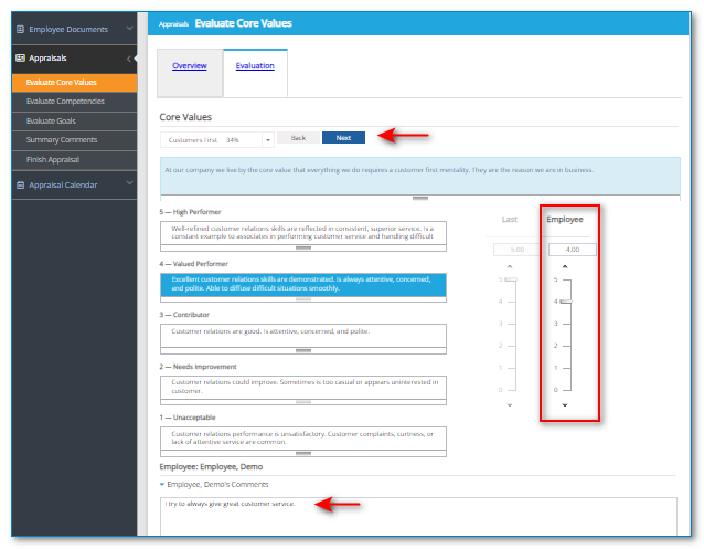 eval cv ee