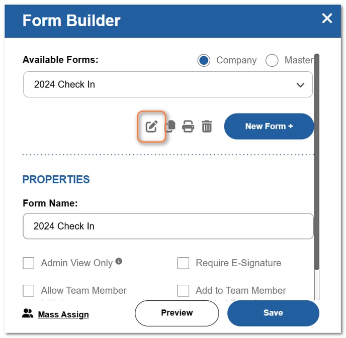 form add field