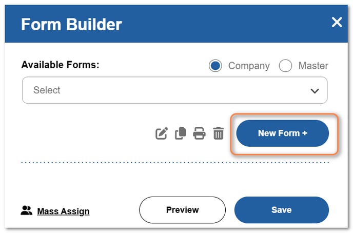 forms new form