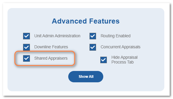 shared appraisers